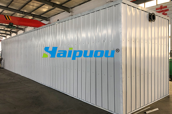 可移動集裝箱式一體化污水處理設備